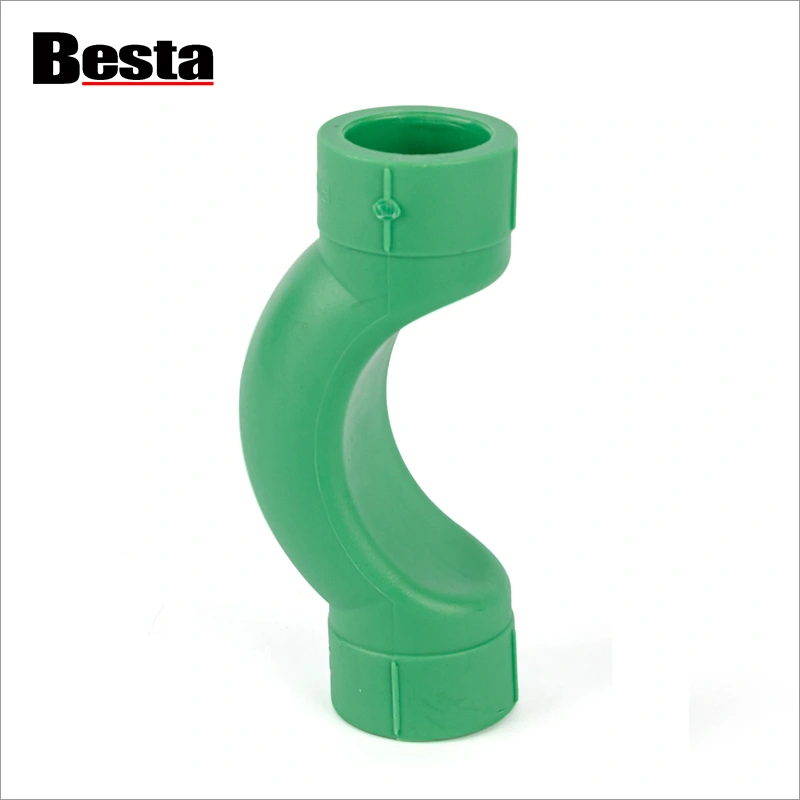 Makabagong PPR Plastic Fitting Short Bend para sa Pinahusay na Home Plumbing