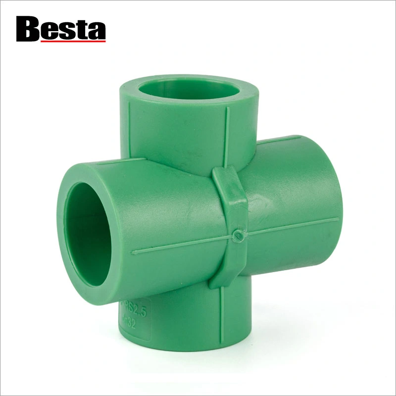 PPR Plastic Fitting Bridge Cross